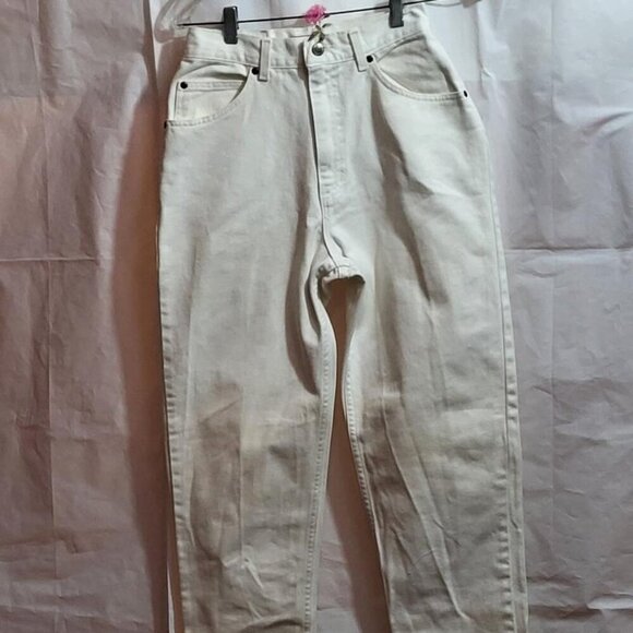 St. John's Bay, Women's White Jeans, Size 8 Tall, not worn, Has Tag - Picture 1 of 11